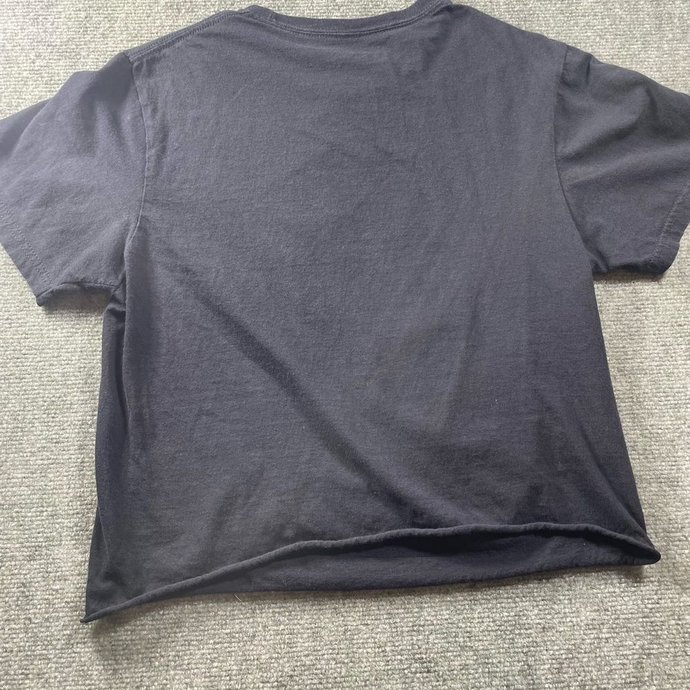 Dollcake Black Graphic Tee with White Print - Picture 7 of 7